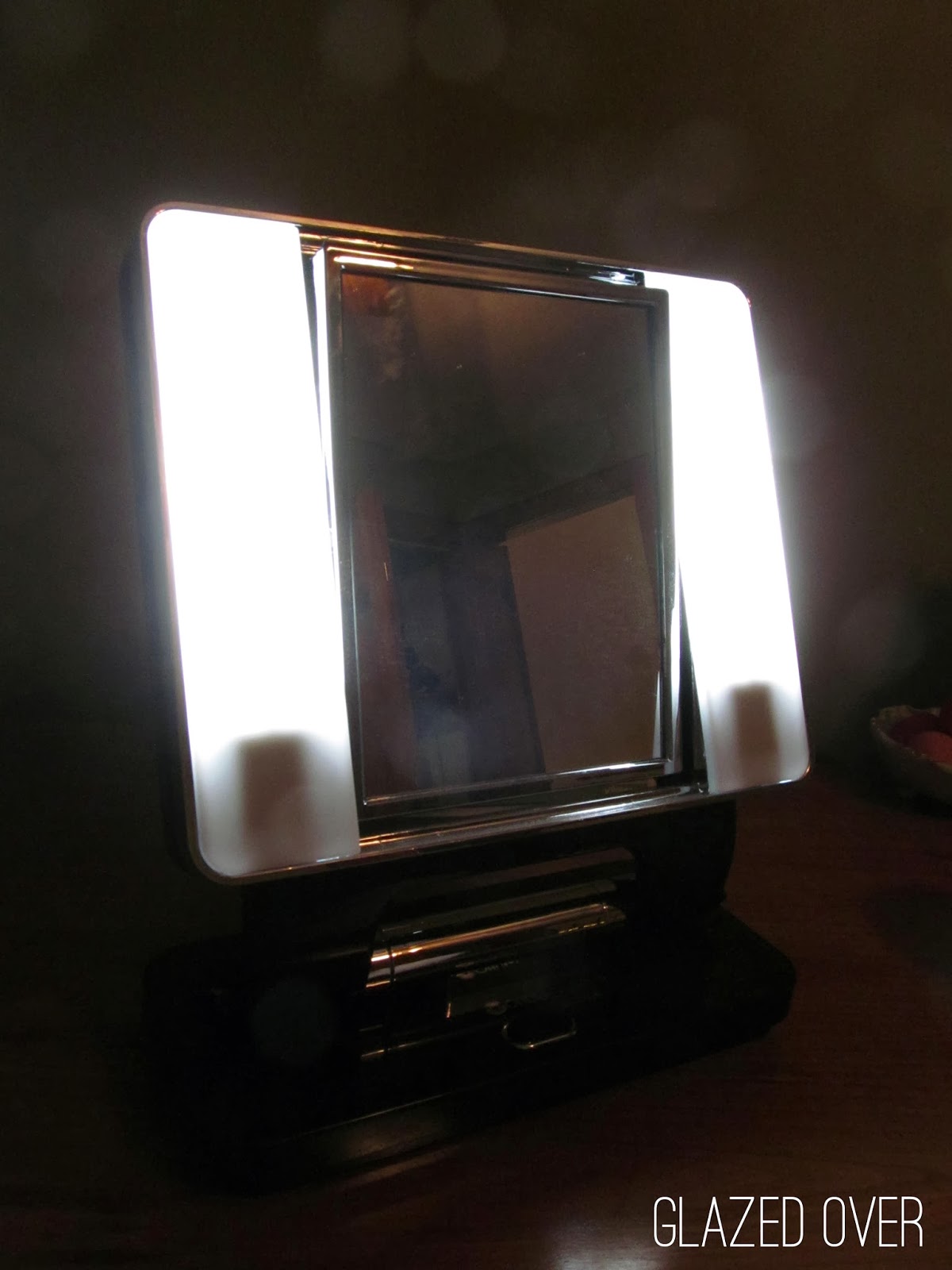 Glazed Over Beauty OttLite Makeup Mirror