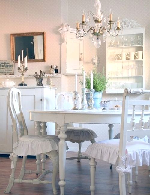 Shabby Chic en el comedor | Decorar tu casa es facilisimo.com