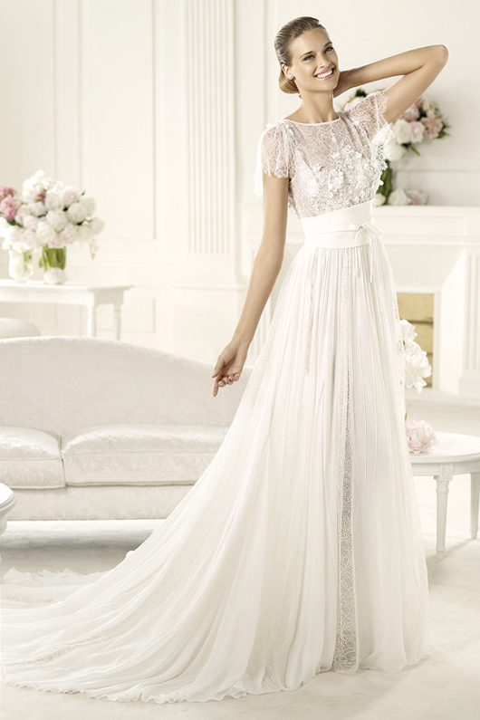 vestidos de novia estilo boho chic y gypsy de pronovias – colección