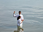 Elder Hoskin Baptizing in a River!