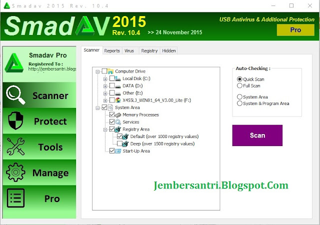 Smadav Pro Rev 10.4 Full Free Serial Number Key Terbaru 2015 Smadav Pro Rev 10.4 Full Free Serial Number Key Terbaru 2015