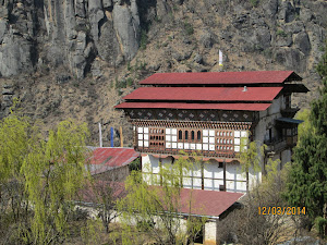 A beautiful Bhutanese country house