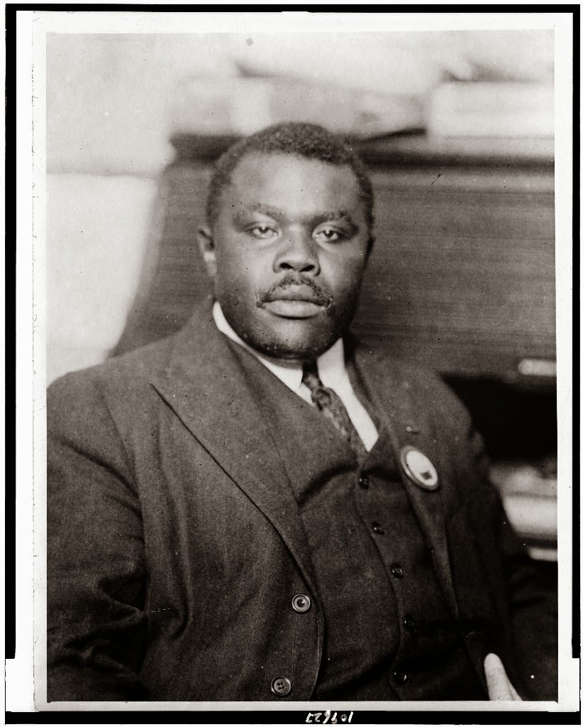 Plaque Historic Marcus Garvey (18871947)