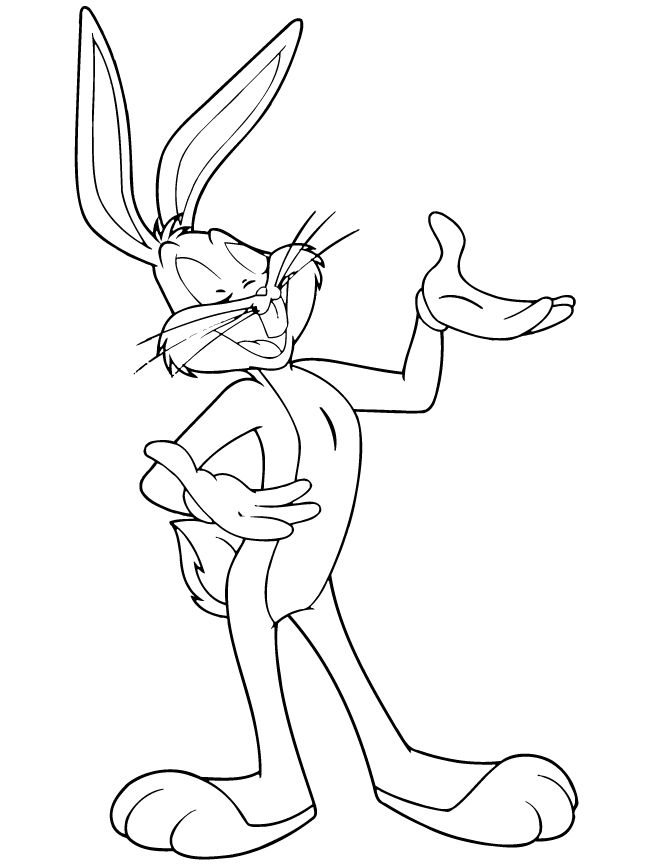 Coloring Pages Bugs Bunny Coloring Pages Free and Printable