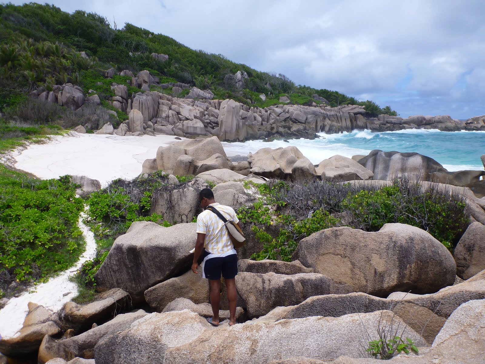 Jour 8 [La Digue] Rando Anse Marron pointe Sud Nid d'Aigle