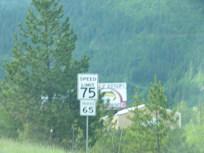 out west, baby - 75 mph speed limit