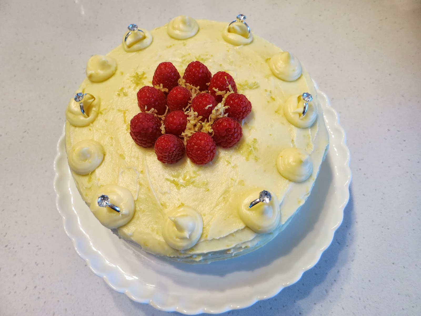 Little Miss Princess Cakes Zitronenkuchen mit ZitronenFrischkäse