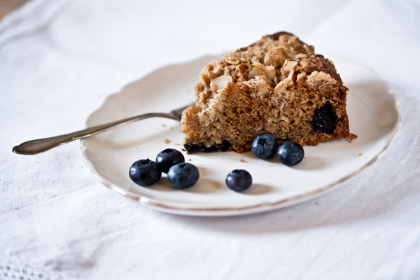 Coffeecake Blaubeer Mandeln
