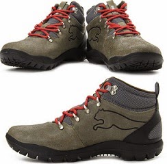 Cheapest Ever: Puma Silicis Mid Boots (Forset Night, Burnt Olive Colour) worth Rs.4699 for Rs.1761 Only @ Flipkart