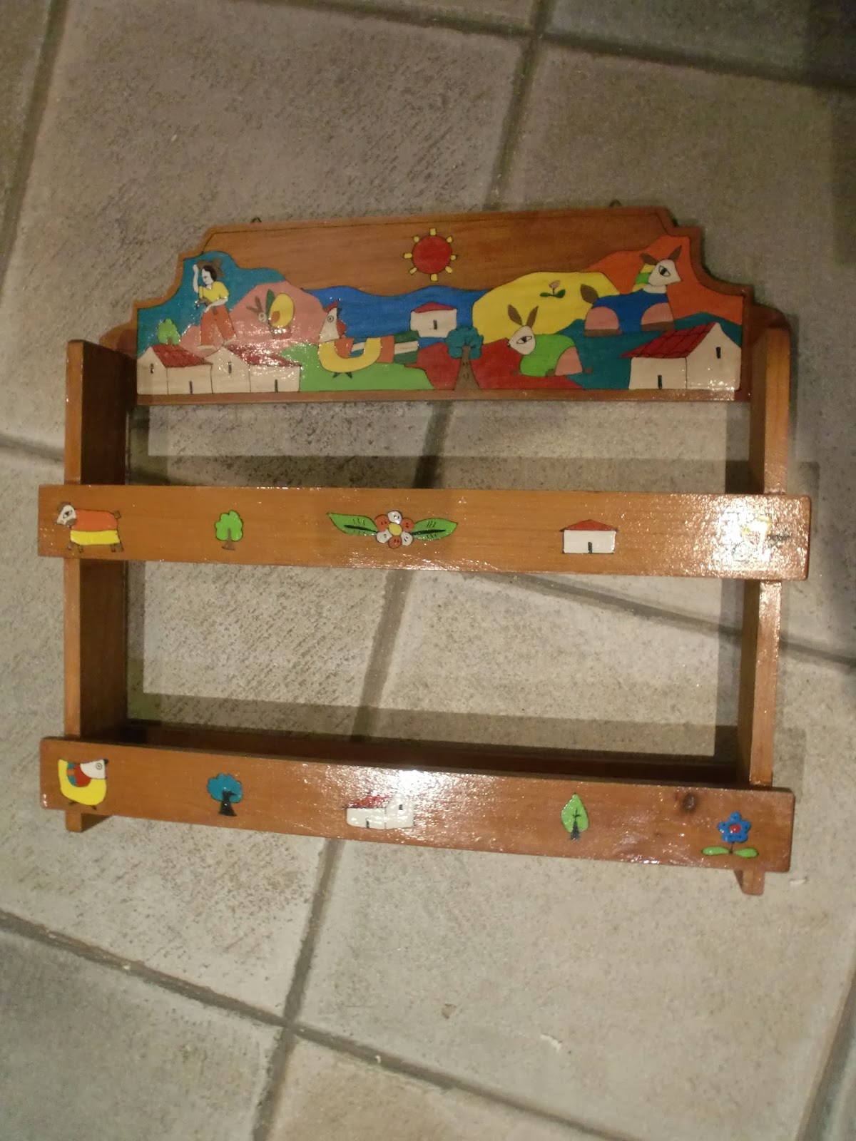 Shabby e dintorni: tecnica shabby. Portaspezie shabby