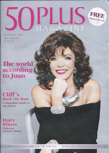 LEGENDARY DAME!: ONE THE COVER : 50 PLUS MAGAZINE APRIL - JUNE 2013..
