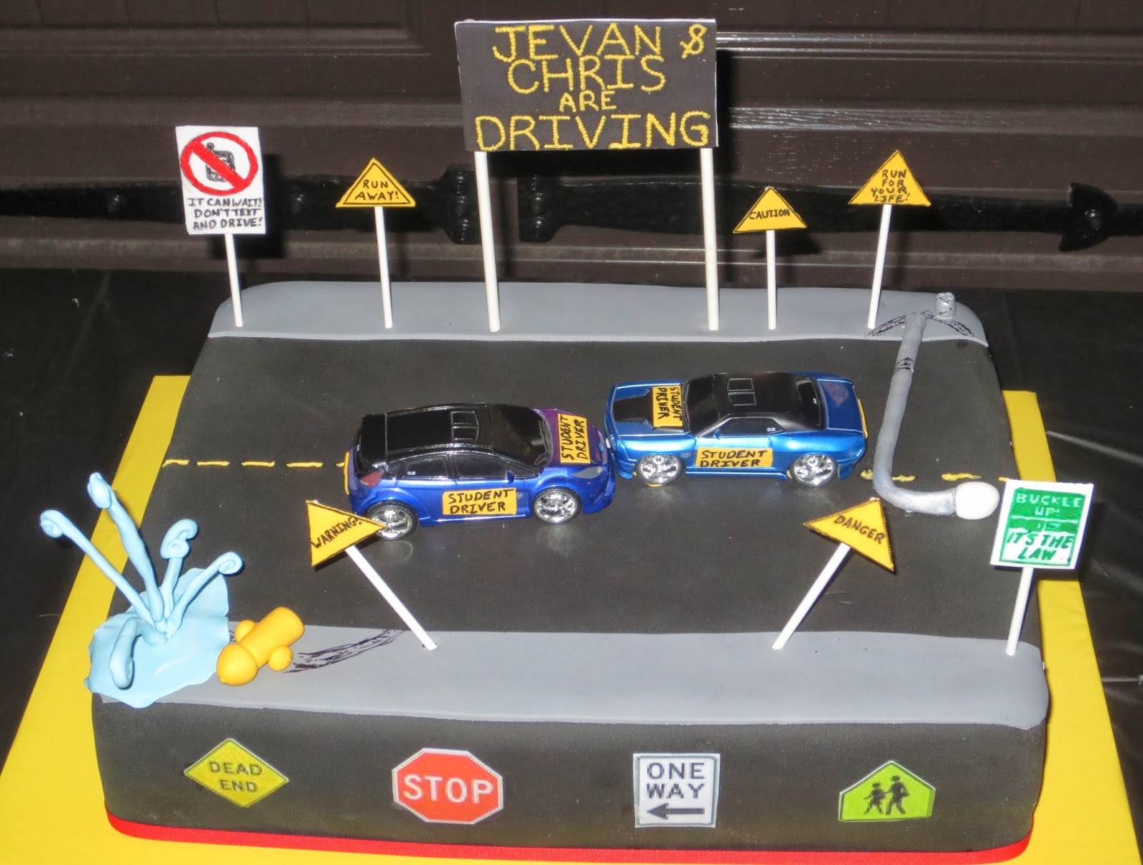 J's Cakes New Driver 16th Birthday Cake