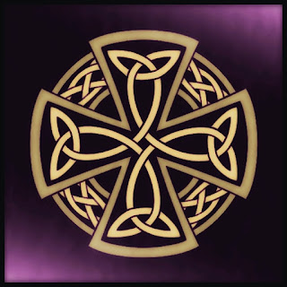 Diseño de cruz celta