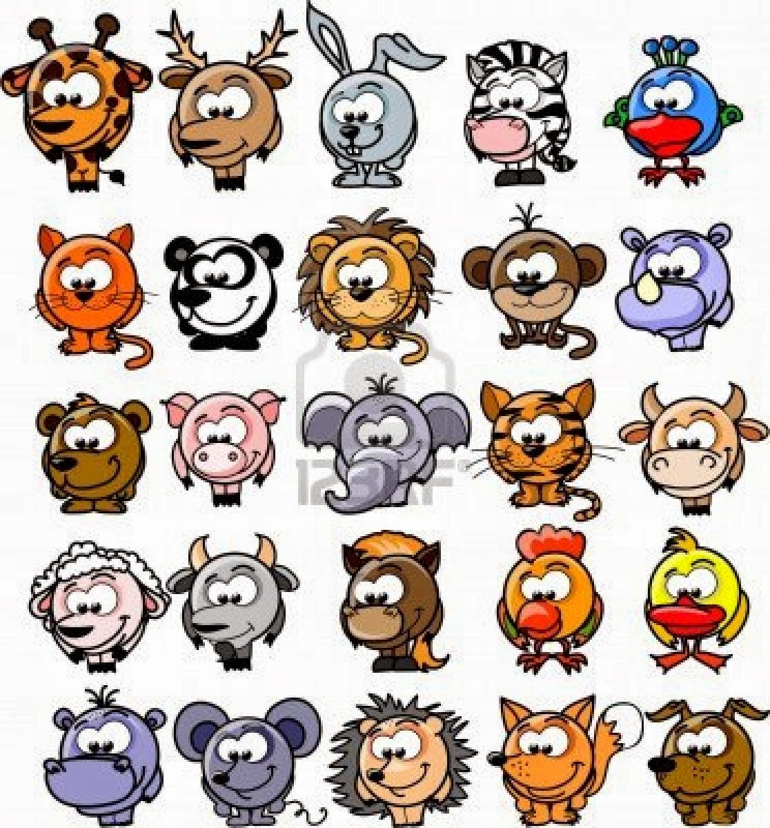 Cartoon Dieren