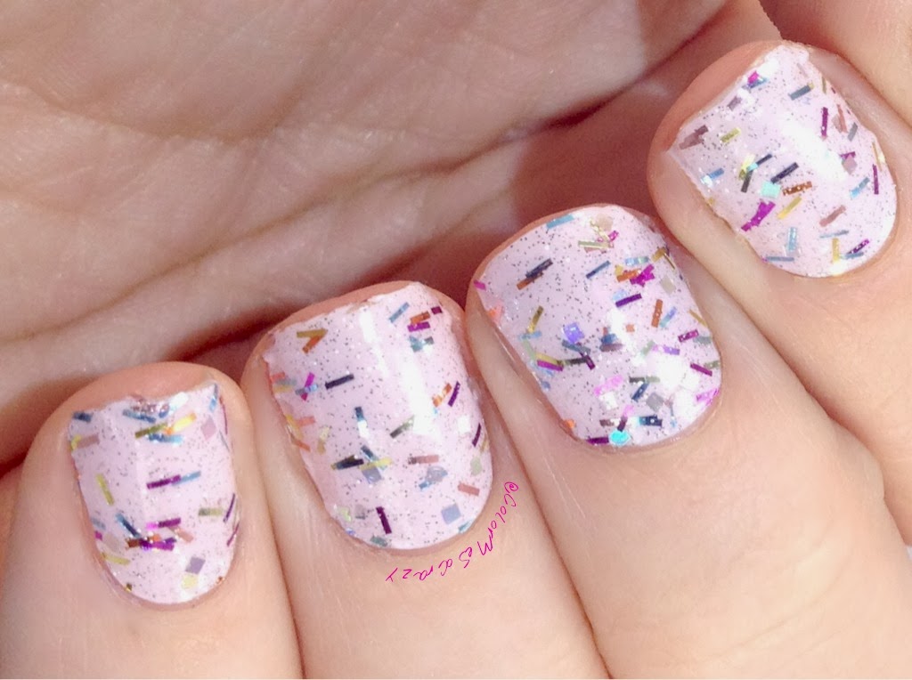 Coconut Nail Art by Incoco Nail Polish Strips, Sweet Style - wide 6