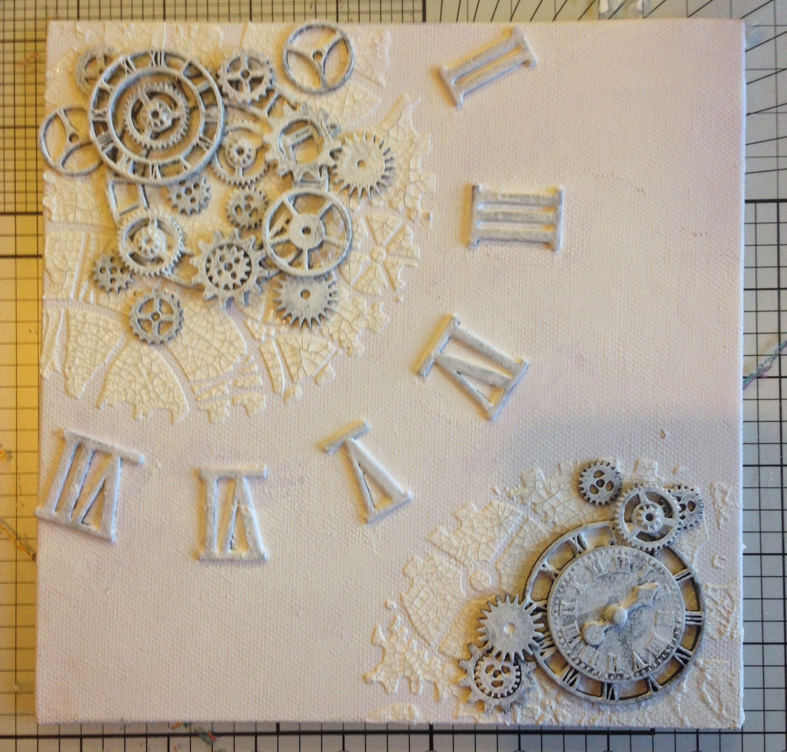 Jools Robertson Clocks Canvas