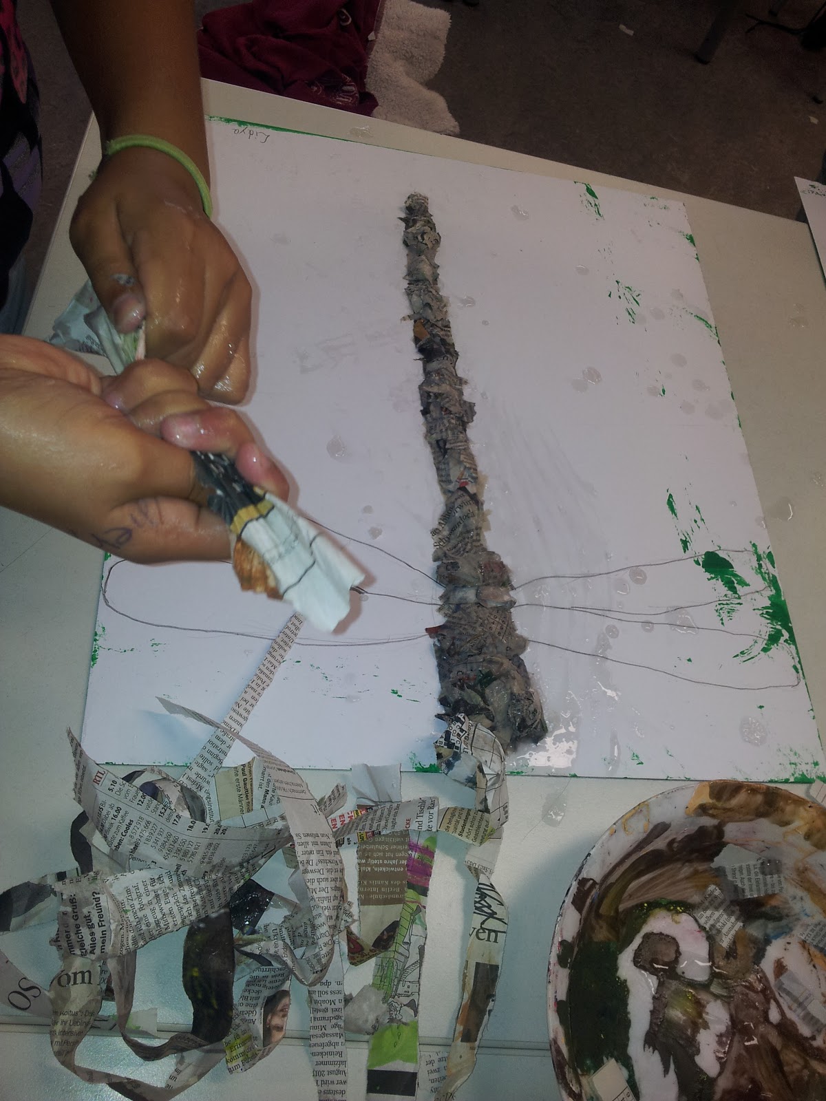 Kunst Und Umzu Schablonendruck Und Stationen