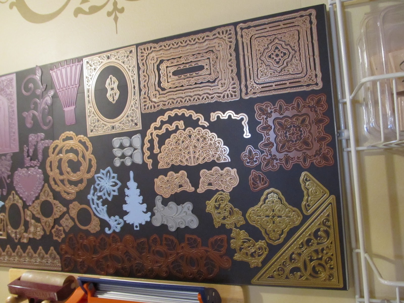 Calla Lily Studio Blog Die Cut Storage Board