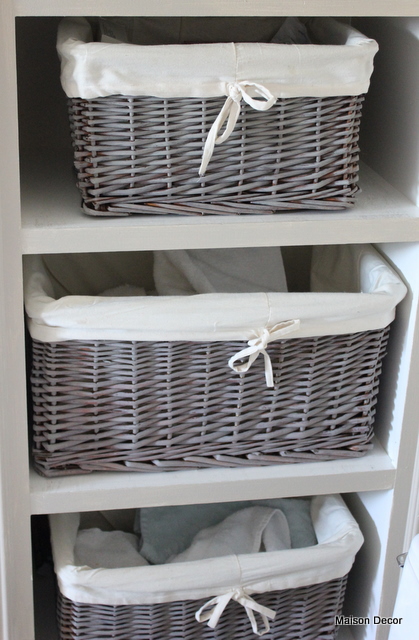 baskets for vanity