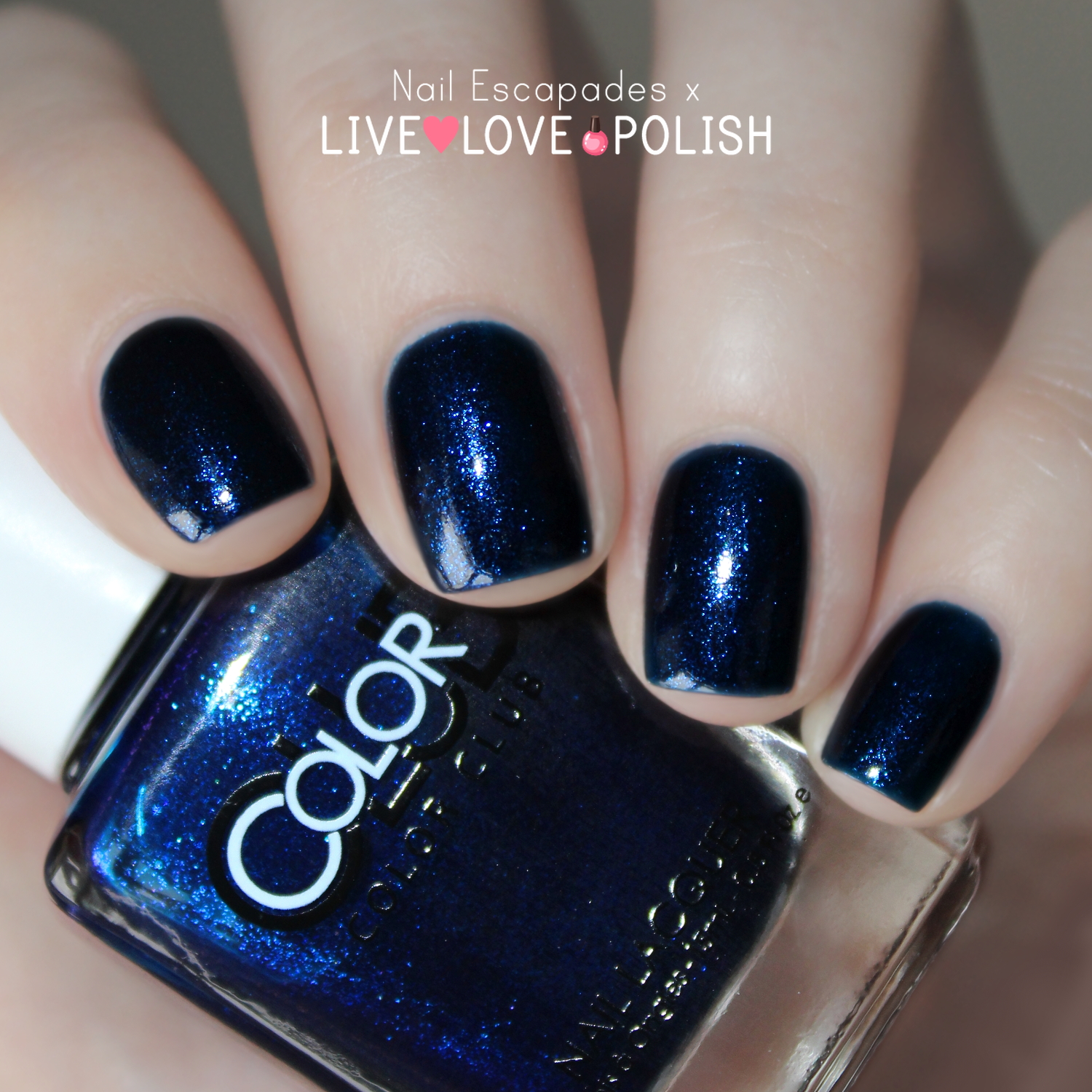 Nail Escapades Live Love Polish // Color Club Swatches Blue Edition