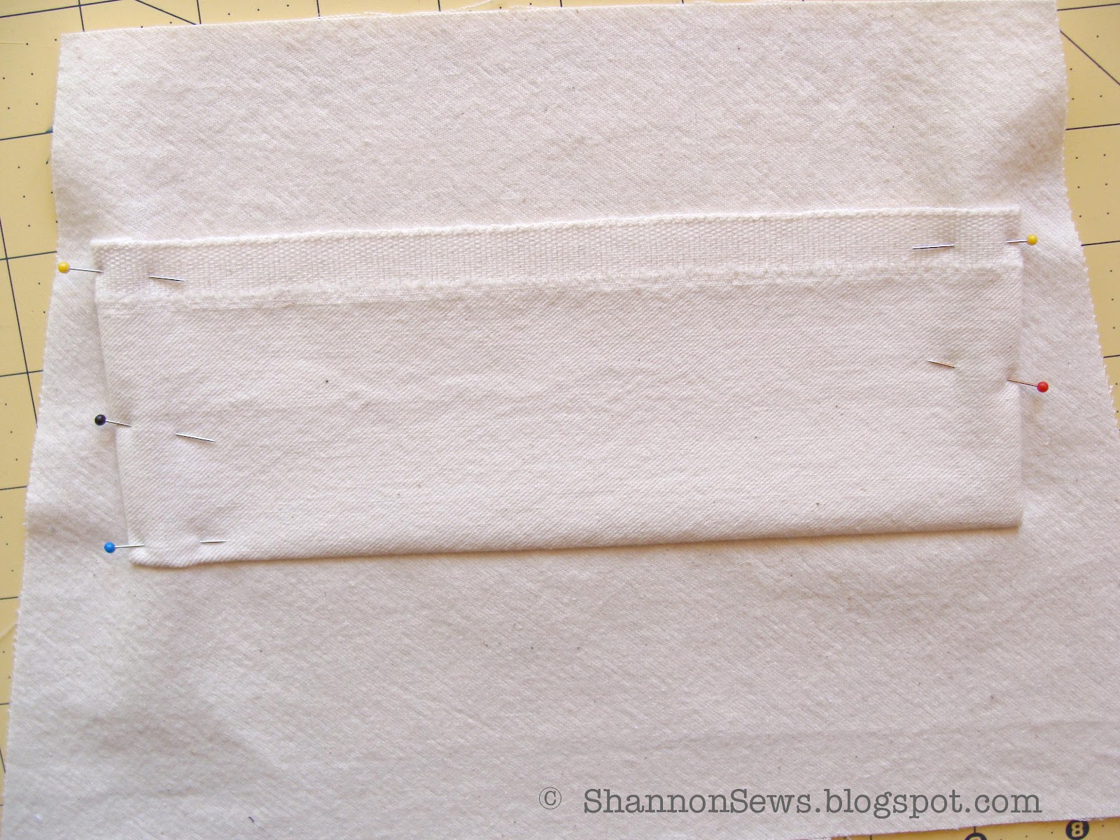 Shannon Sews Add Slip Pockets to a pouch, tote or purse