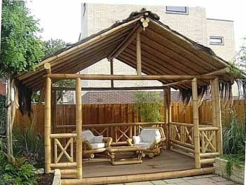 View Pagar Rumah Dari Bambu Yang Unik Background
