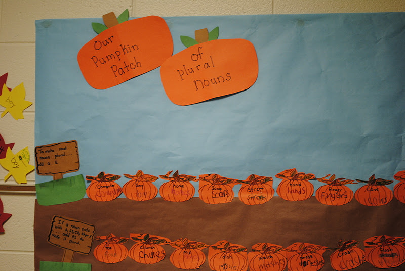 Pumpkin Patch Bulletin Board Sayings For October