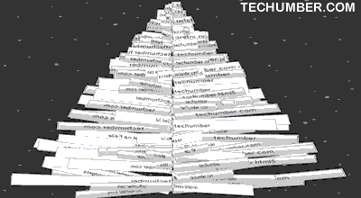 Amazing Christmas Tree Using Pure CSS3 And HTML Elements