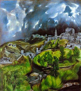 View of Toledo, 1600, by El Greco