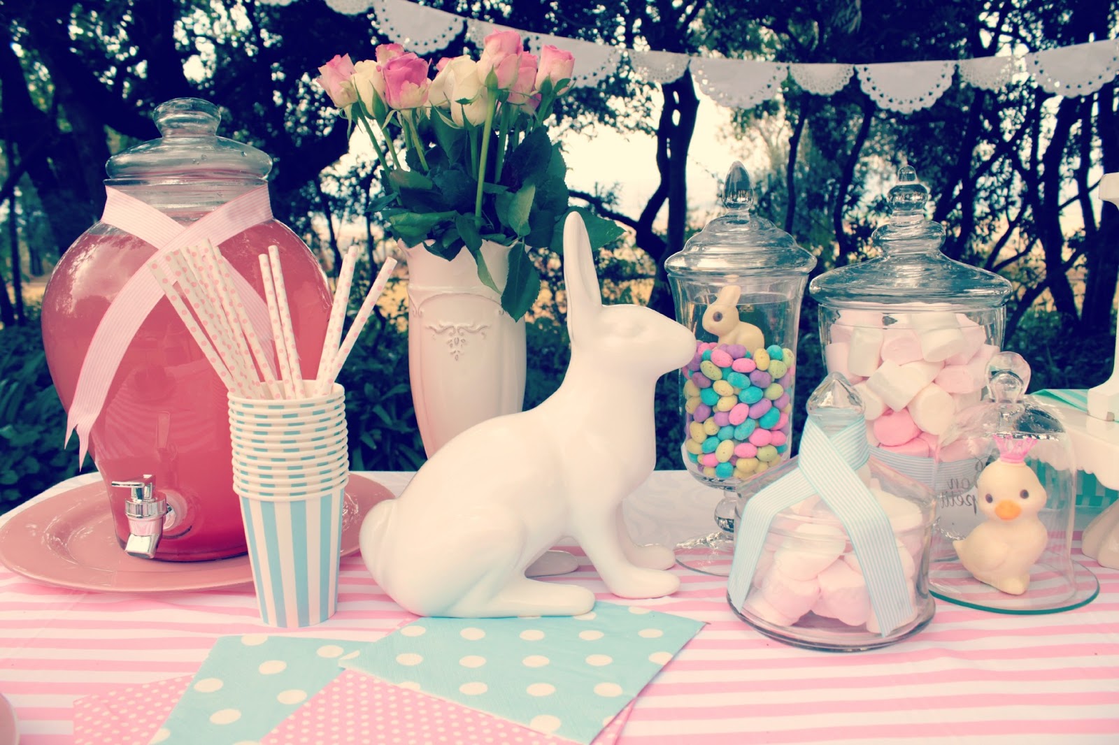 Just Darling Easter Candy Table