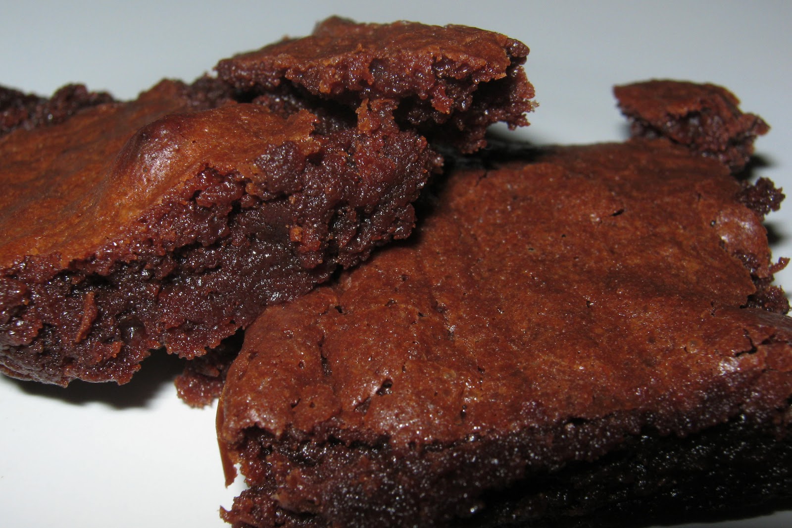 Sjokolade fudge brownies Gunhild i et eggeskall