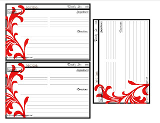 make your own recipe cards homespun aesthetic make your own recipe cards