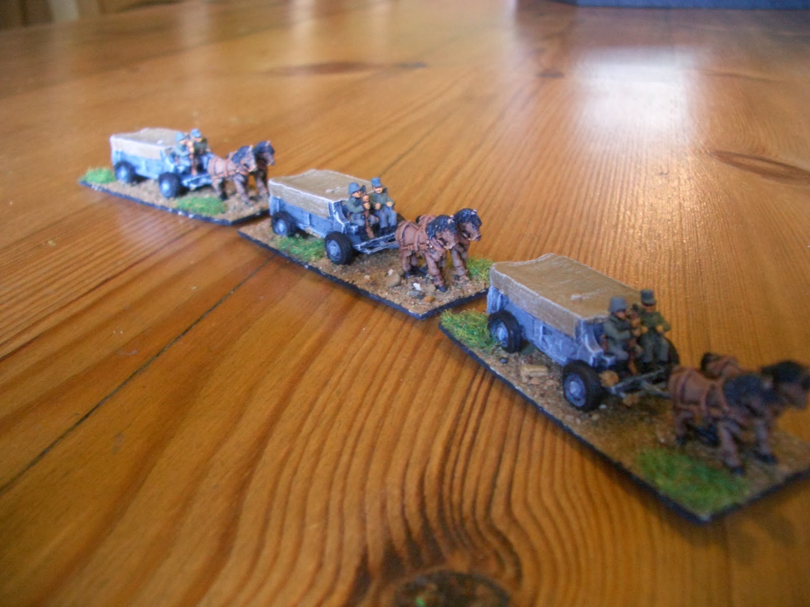 The Games We Play QRF Horse carts