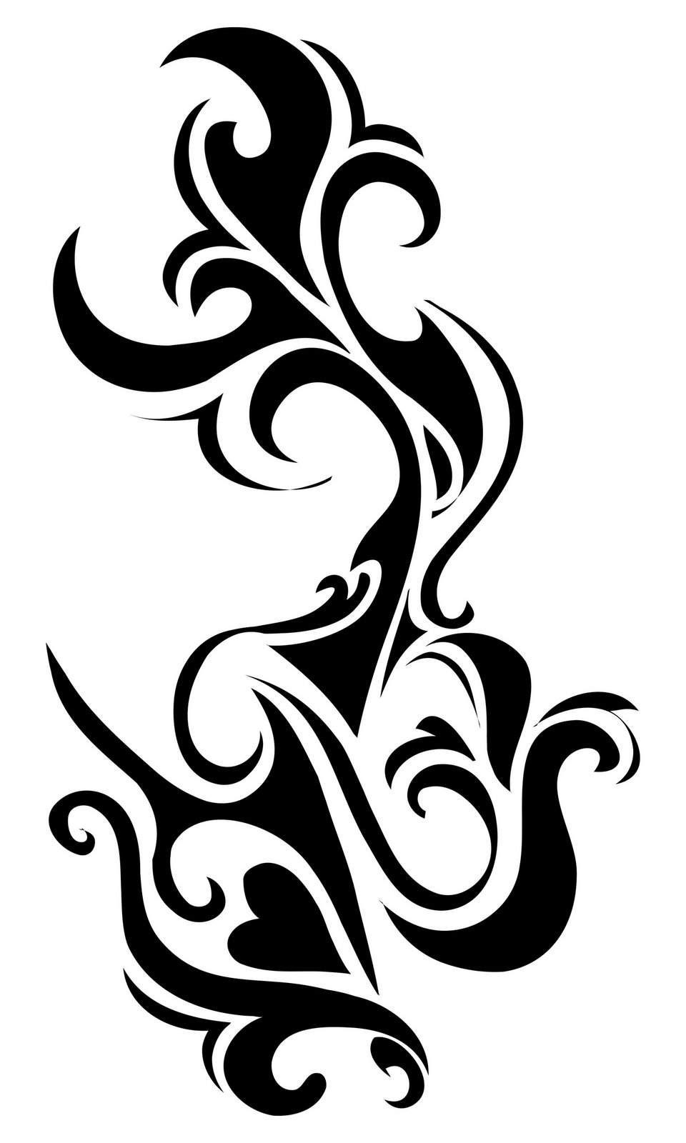 Watever I Love Borneo Tattoo