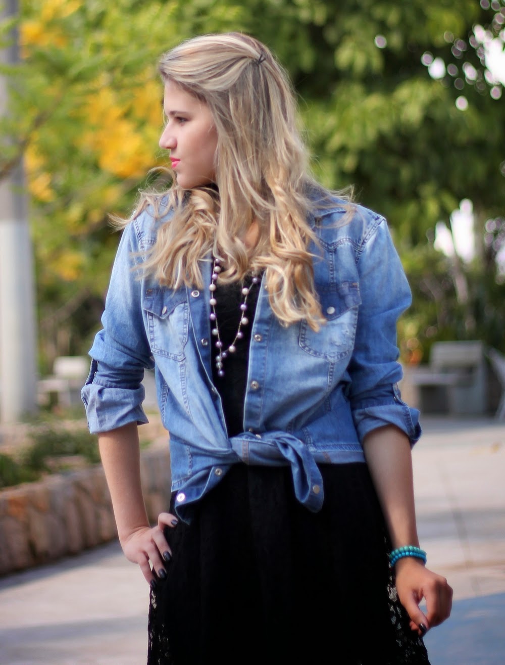Blogueira Bárbara Olimpia - Ontop Jeans - Damyller