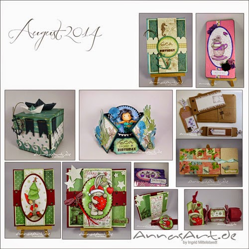 Annasart Mein Kreativer Monat August 2014