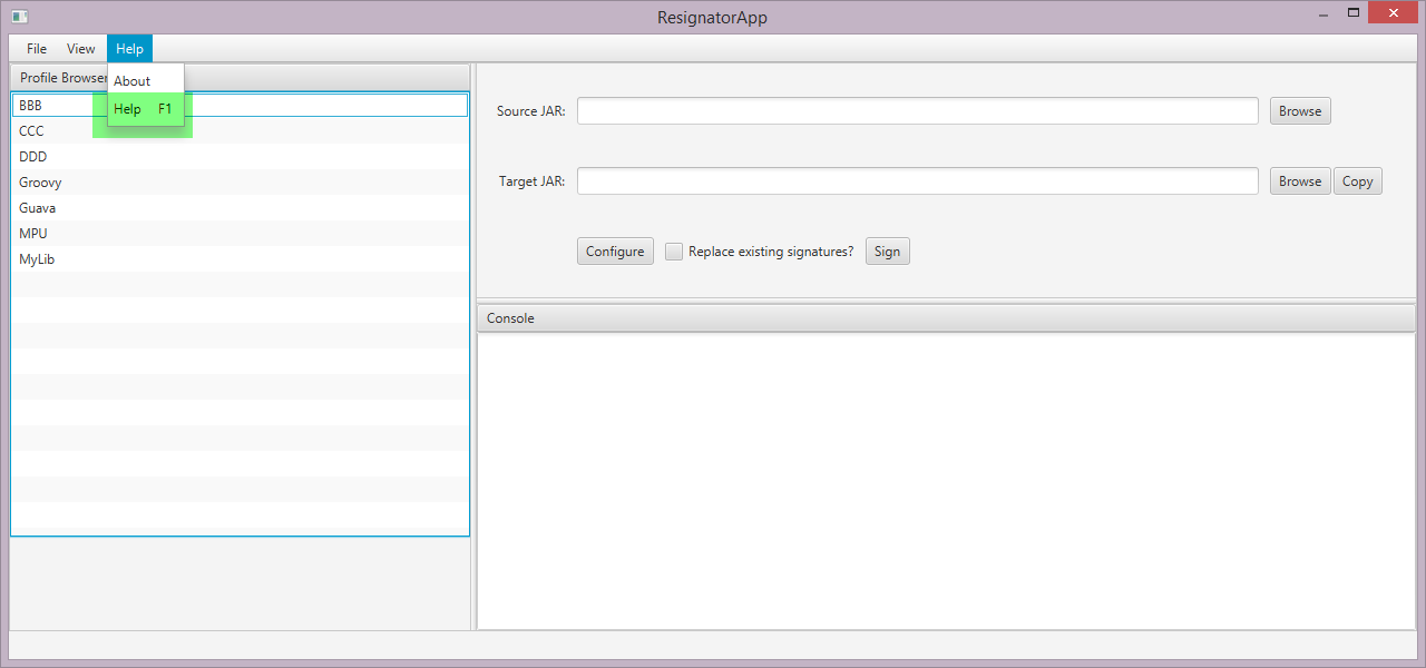 Bekwam Blog The F1 Help Key with Java FX