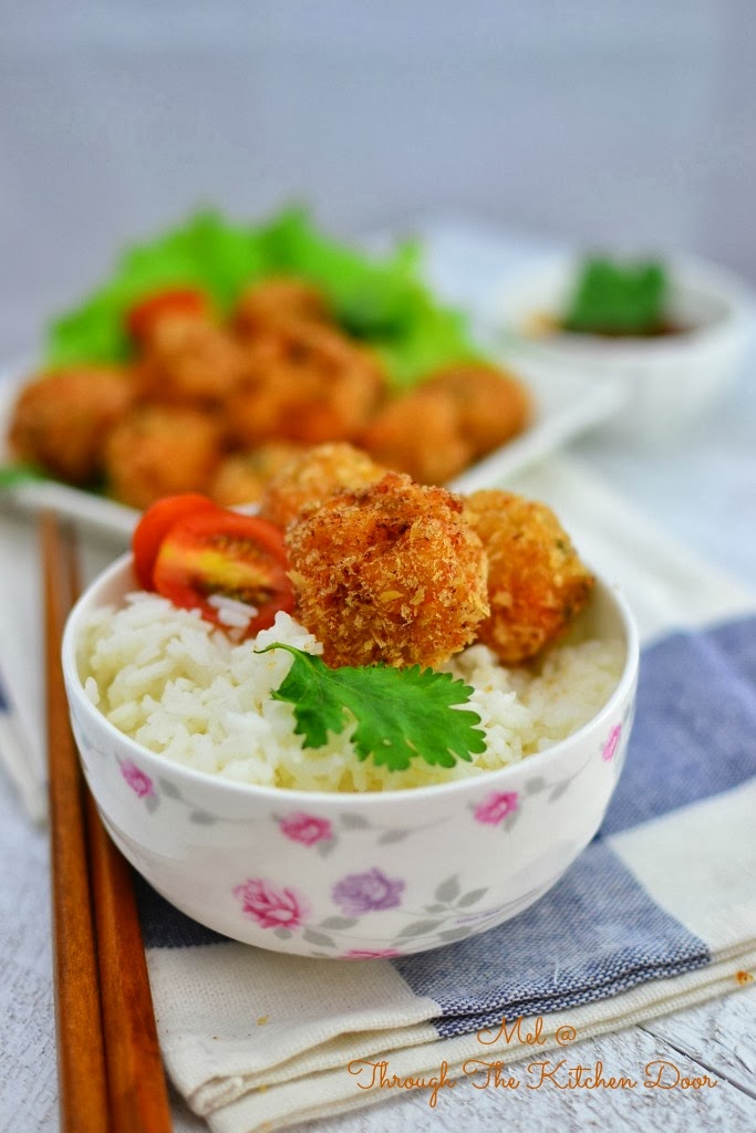 Through The Kitchen Door Fried Shrimp Balls