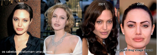 AS CORES DE CABELO QUE A ANGELINA JOLIE JÁ USOU A EVOLUÇÃO DO CABELO DA ANGELINA JOLIE