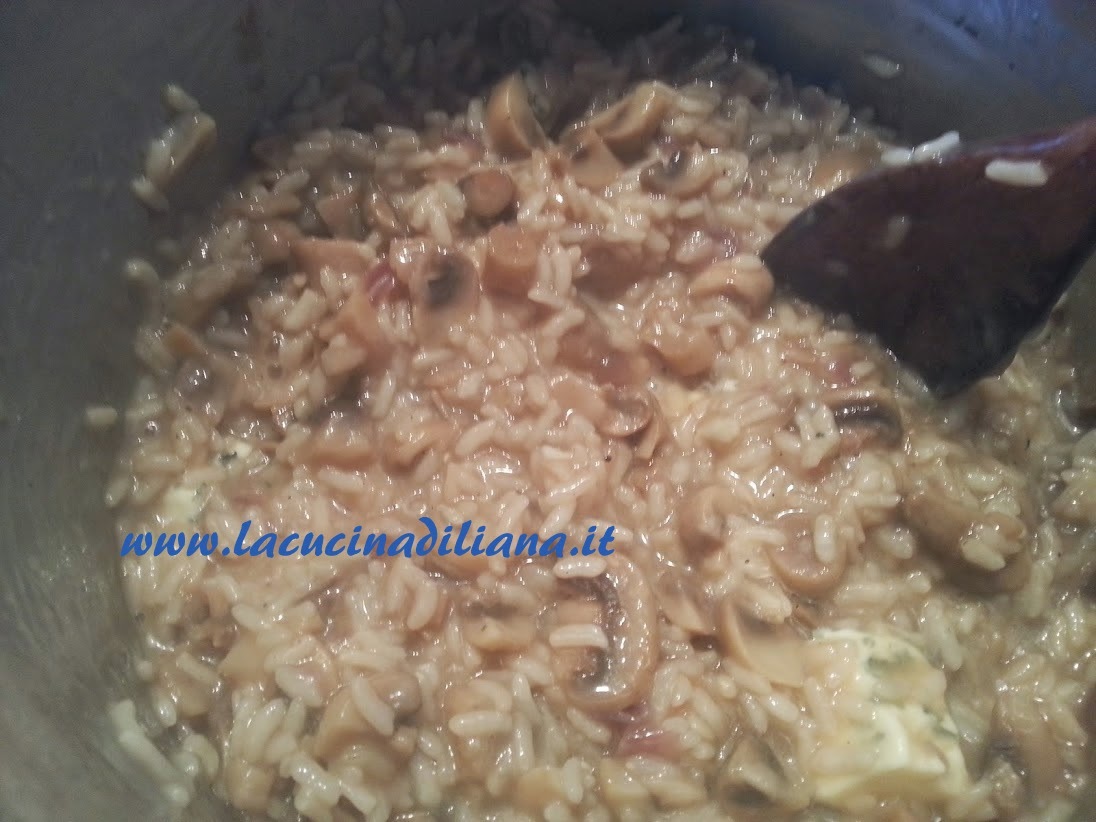 Risotto ai Funghi in Pentola a Pressione (Acticook Lagostina) La