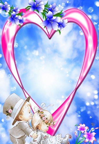 Studio Backgrounds: wedding photo frames 2