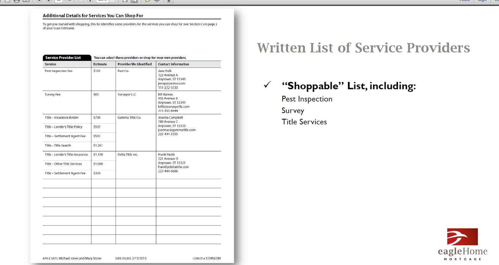 Mortgage Loans TRID Mortgage Rules