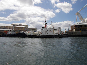 Ocean Liners in "V & A Harbour".