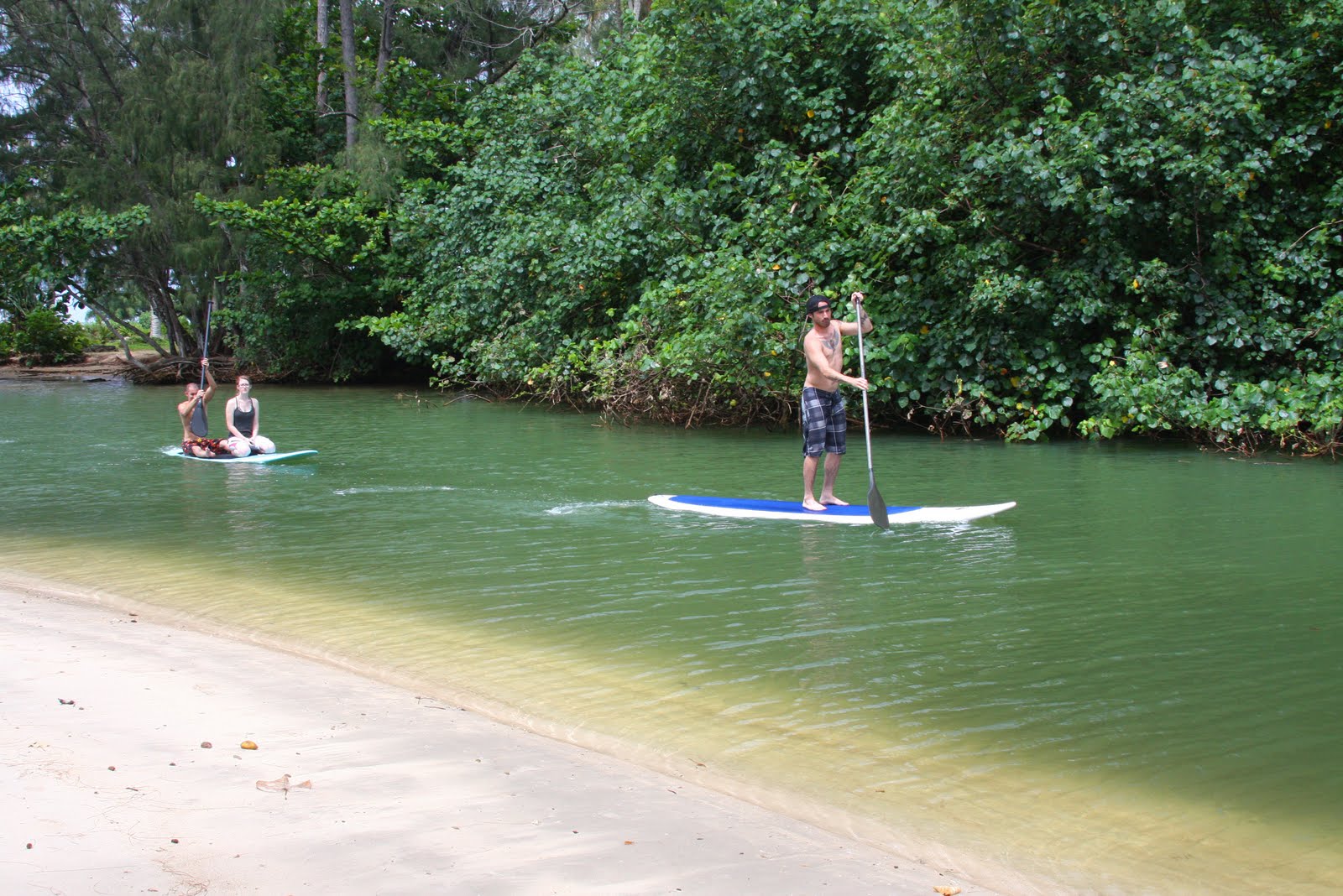 SUP Virginia SUP Vacation Hawaii Kahana River