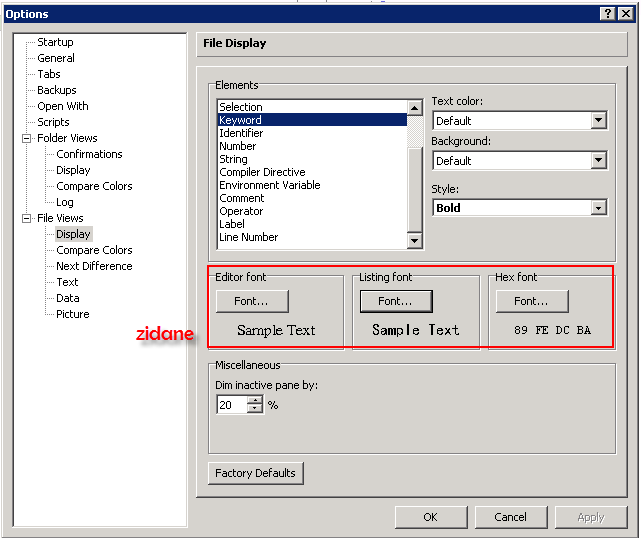 [Tips] How to set default font and default encoding mode for Beyond