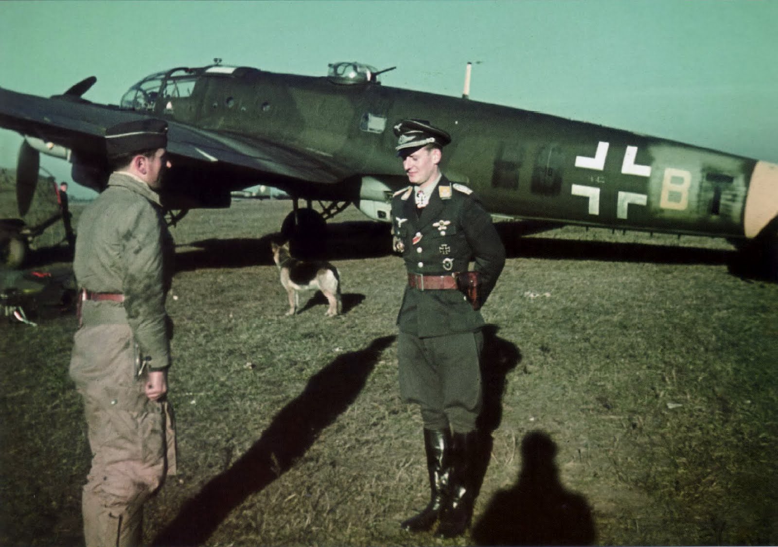 Nice and stunning collection of colour footages of the German Luftwaffe