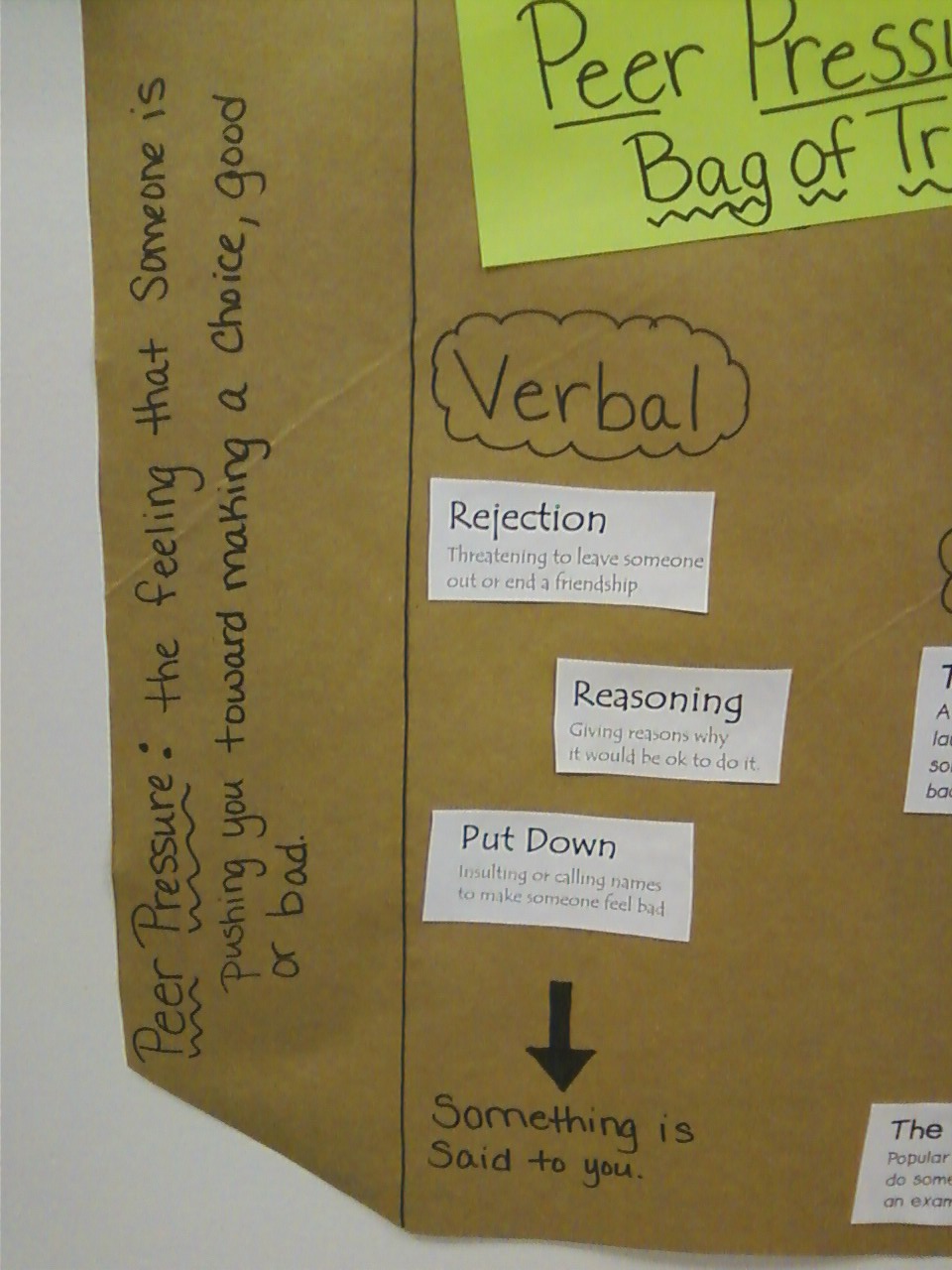 Elementary School Counselor's Blog Peer Pressure Bag of Tricks