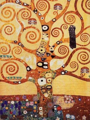 tree of life klimt. (Tree of Life by Gustav Klimt,