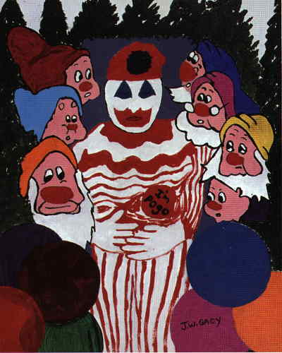john wayne gacy clown costume. images John Wayne Gacy Clock