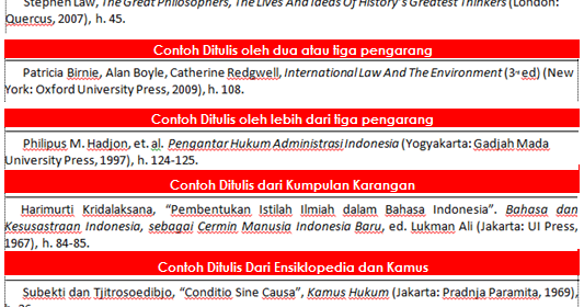 Cara Penulisan Catatan Kaki Pada Skripsi Sampul Ilmu